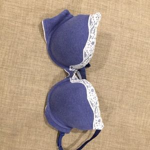 Blue aerie Bra